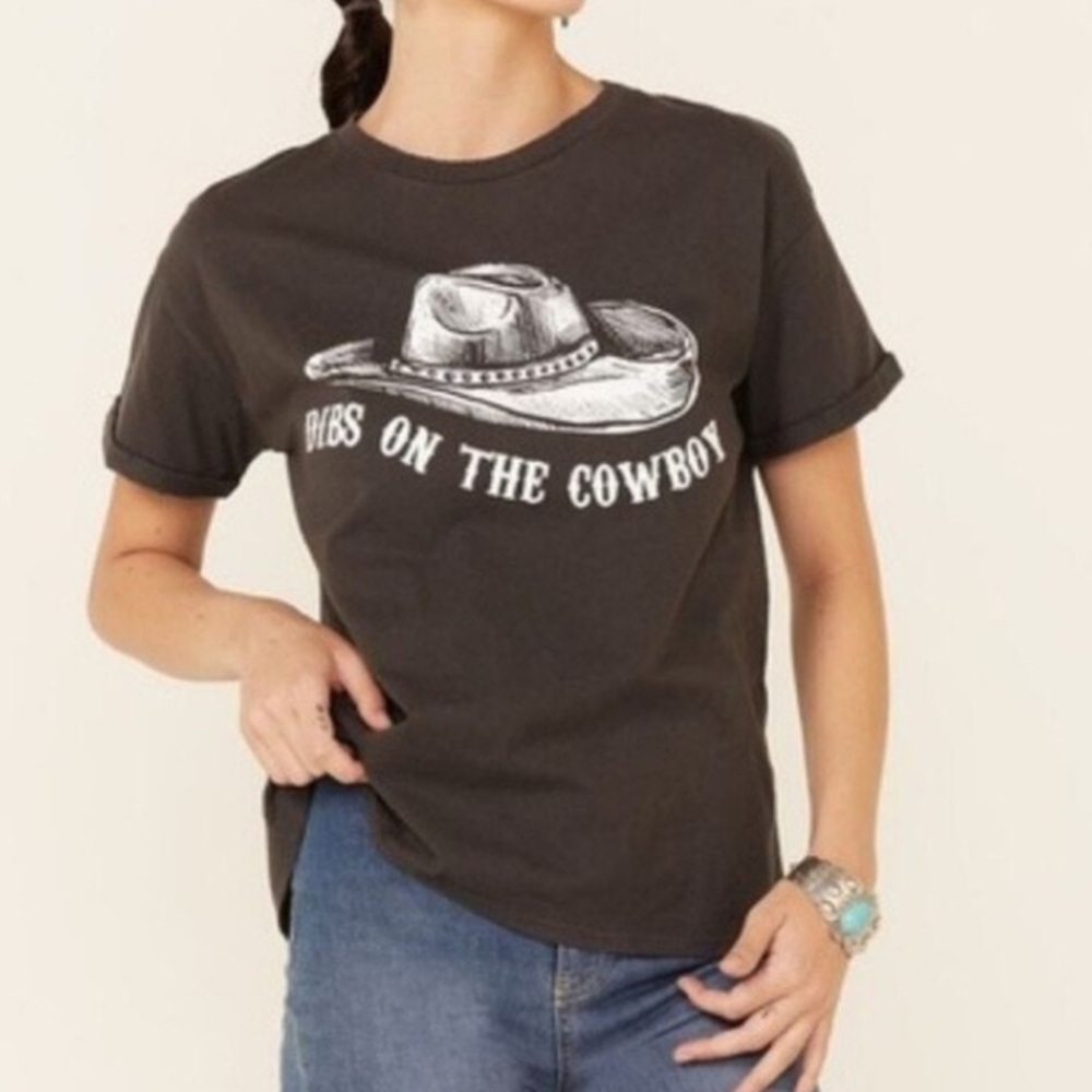 Miss Me dibs on‎ the cowboy graphic tee